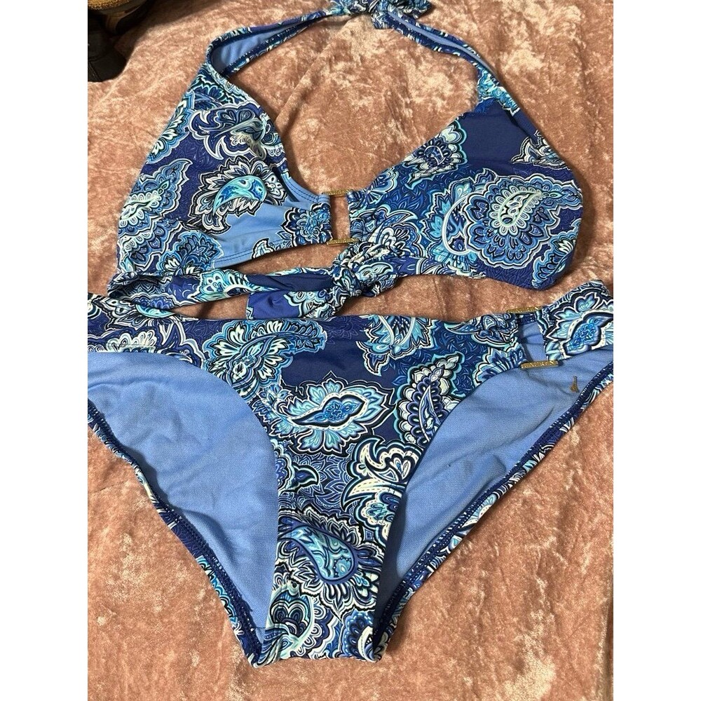 Ralph Lauren Blue Bikini Top